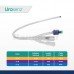 Urosenz Silicone Foley Catheter, 3-Way, (Sold by box of 10s)